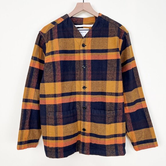 Norse Projects x J.Crew Erwin Heavy Twill Cardigan Shirt Jacket Scandinavian - Picture 6 of 16